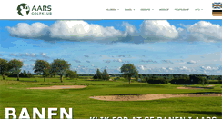 Desktop Screenshot of aarsgolfklub.dk